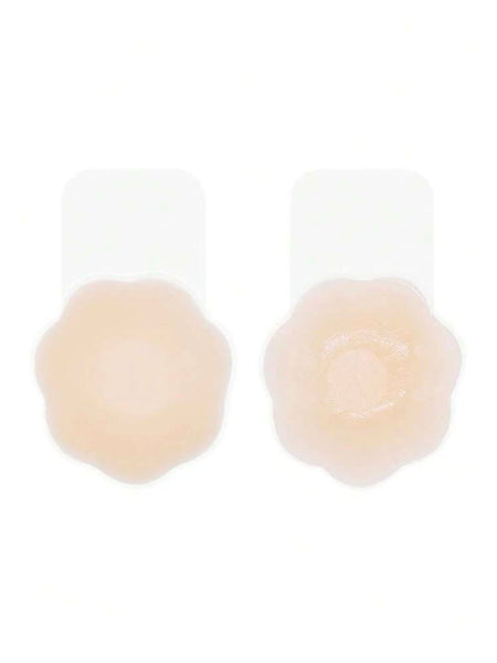 Självhäftande push up bröstvårtskydd silikon (nude, beige)