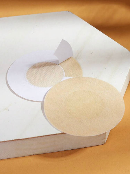 10-pack engångs självhäftande bröstvårtskydd (nude, beige)