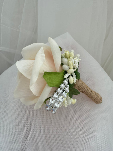 Corsage blomma brudgum & bestman