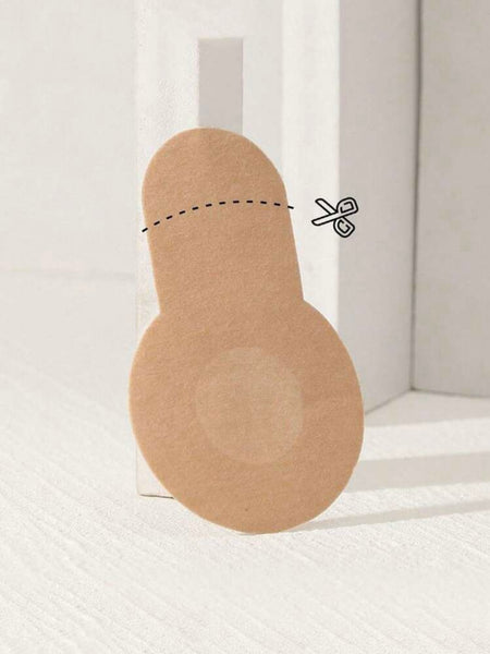 3-pack självhäftande push up bröstvårtskydd (nude, beige) engångs