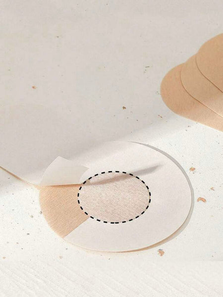 3-pack självhäftande push up bröstvårtskydd (nude, beige) engångs