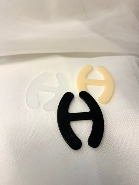 BH-bandshållare 3-pack (transparent, beige & svart)