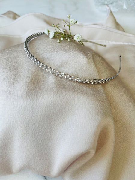 Diadem med stenar strass