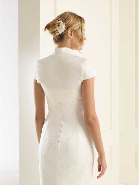 Bolero Bianco Evento elfenben (E17T) strl 38