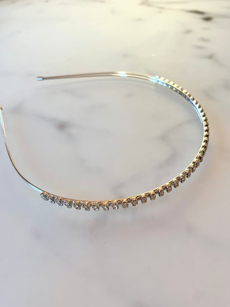 Diadem med stenar strass