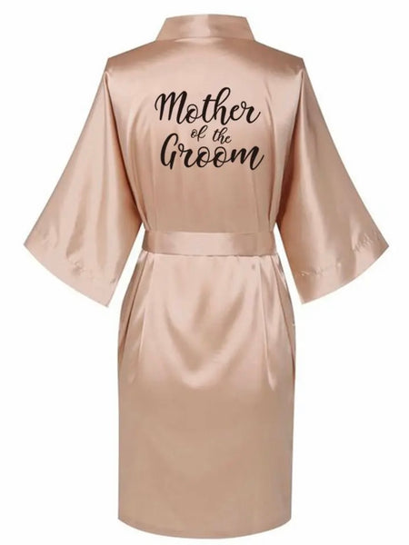 Kimono ”Mother of the Groom” dusty rose - morgonrock