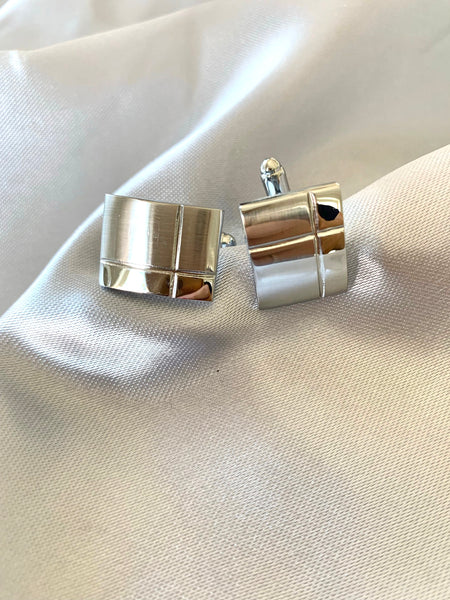 Manschettknappar silver