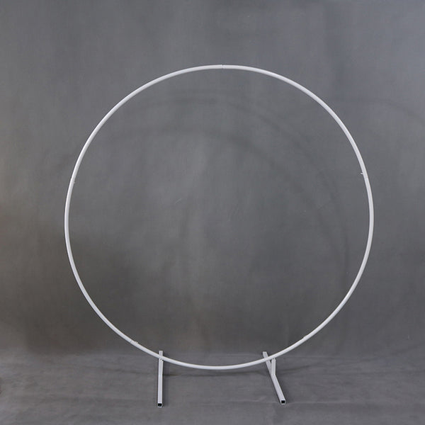 Vigselbåge/bröllopsbåge/ blomsterbåge/ballongbåge 200 cm guld & vit
