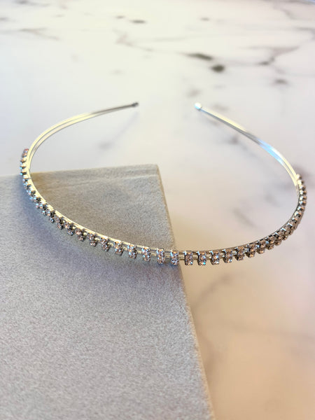 Diadem med stenar strass