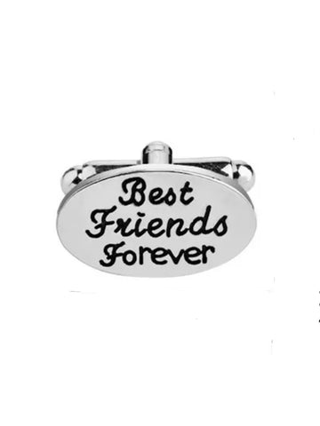 Manschettknappar silver “Best friends forever”
