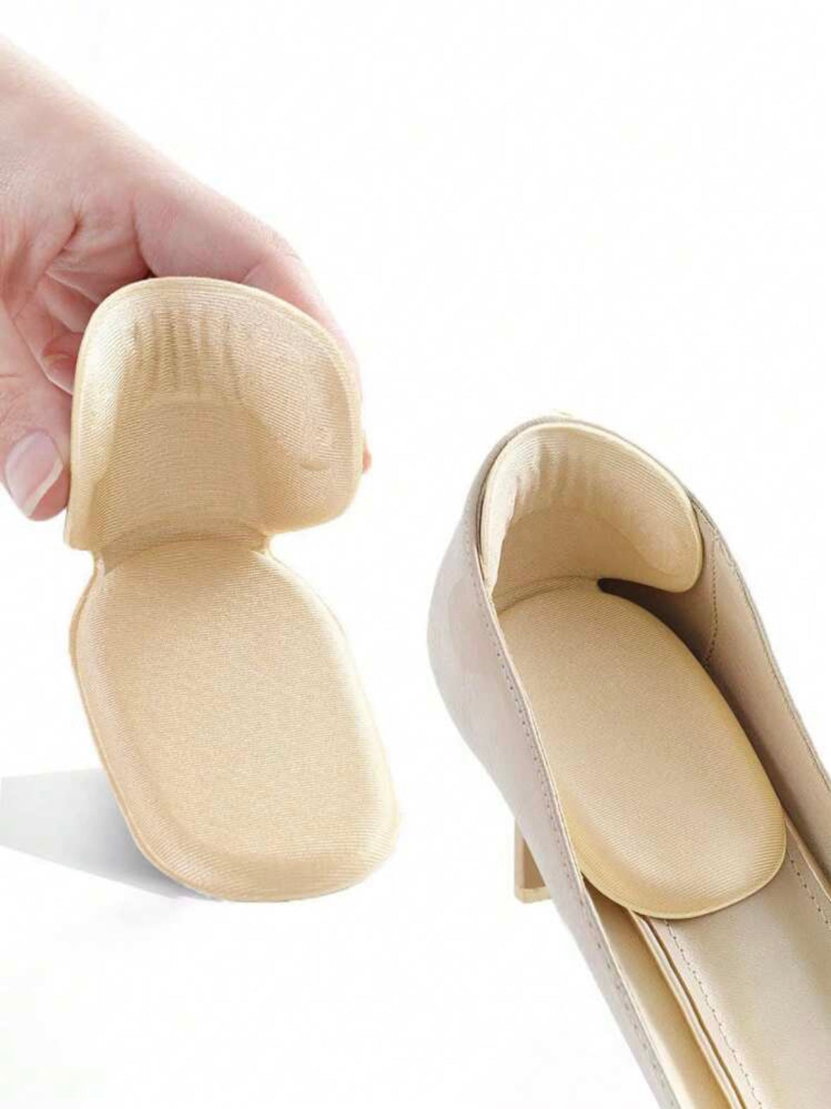 T-format halkskydd beige, damskor