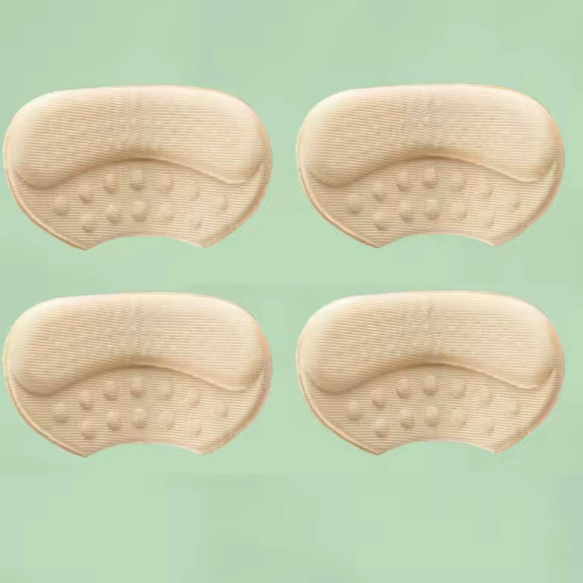 2 par hälinlägg skor beige