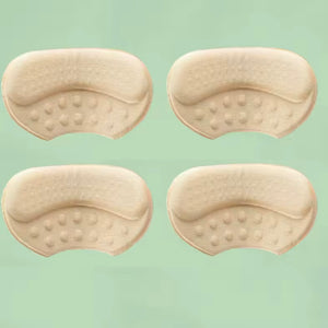 2 par hälinlägg skor beige