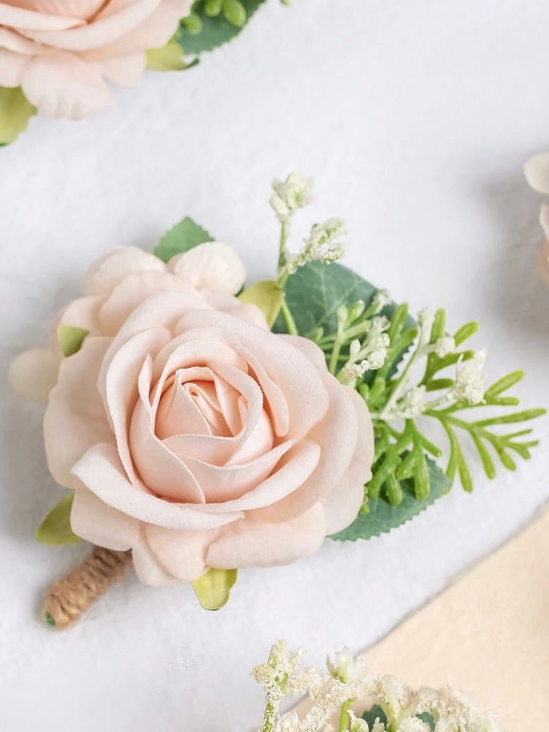 Corsage blomma brudgum & bestman