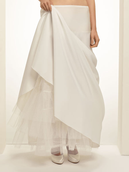 Underkjol Bianco Evento (H26) utan ringar