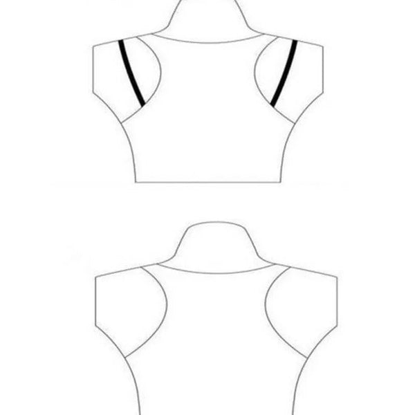 BH-bandshållare 3-pack (transparent, beige & svart)